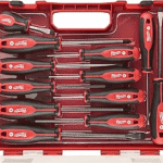 Milwaukee Set of 12 Tri-Lobe Screwdrivers 4932472003,Red
