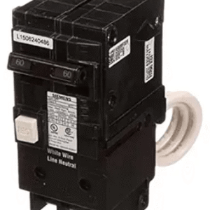 Siemens QF250A Breaker Ground Fault Circuit Interrupter, 50 Amp, 2 Pole, 240 Volt, 10,000 AIC