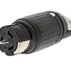 Hubbell CS8164C Locking Connector, 50 amp, 480V, 3 Pole and 4 Wire
